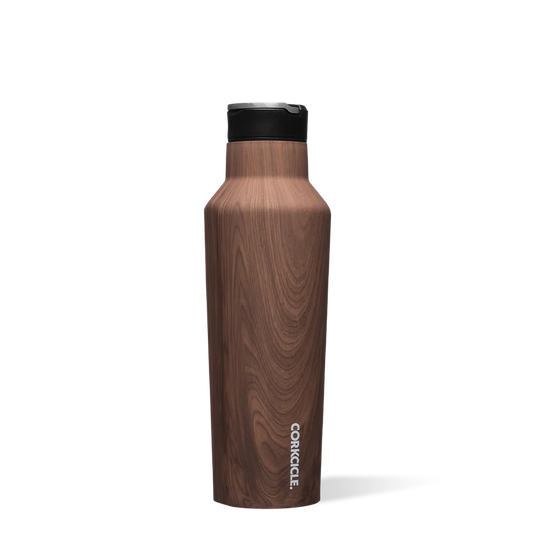 20oz Sport Canteen - Walnut Wood