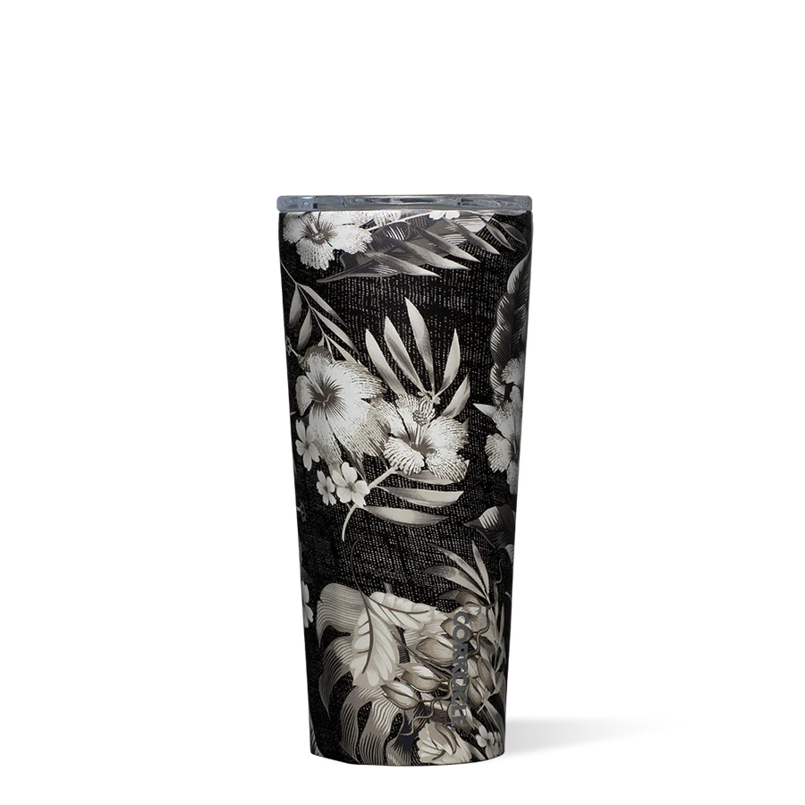 24oz Tumbler - Black Luau