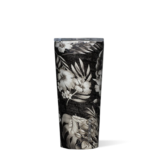 24oz Tumbler - Black Luau