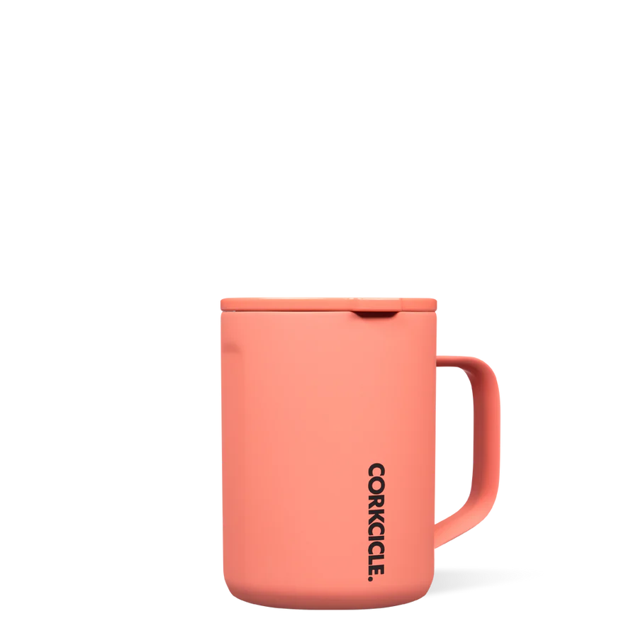 16oz Mug - Neon Lights Coral