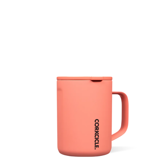 16oz Mug - Neon Lights Coral