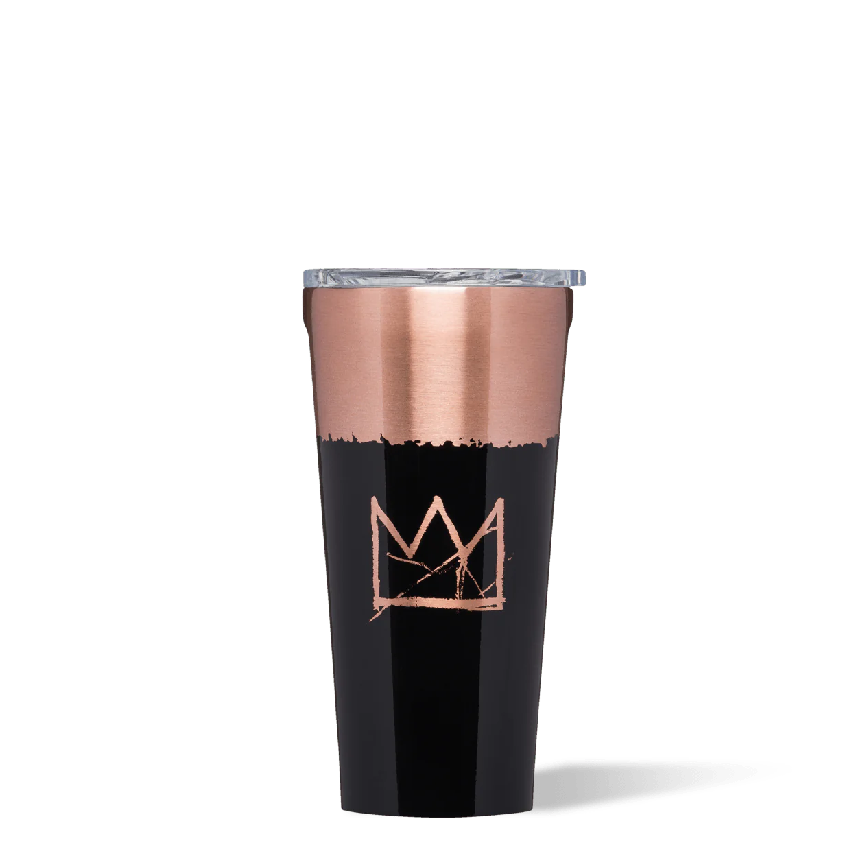 16oz Tumbler - Basquiat Copper Crown